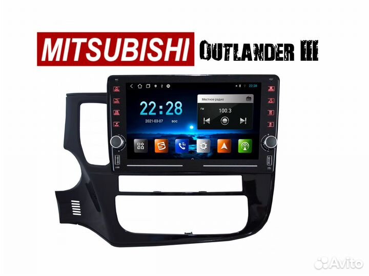 Topway ts10 Mitsubishi Outlander 3 LTE CarPlay 4/3