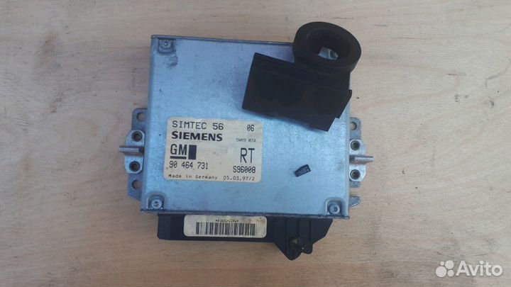 Эбу блок управления двигателем Opel Vectra B