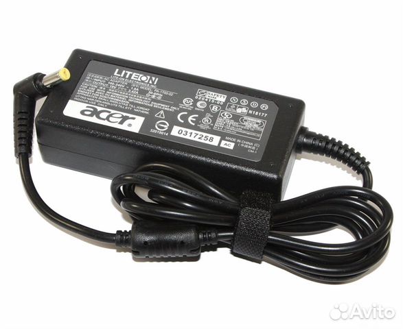 Блок питания Acer 19V 3.42A 65W, новый, гарантия