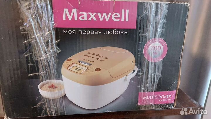 Мультиварка maxwell mw3801bn