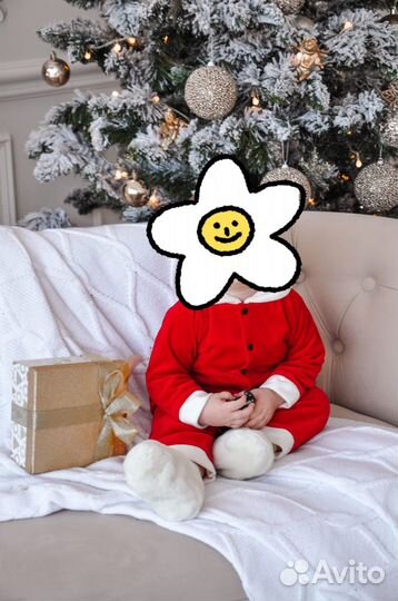 Новогодний костюм для мальчика 74