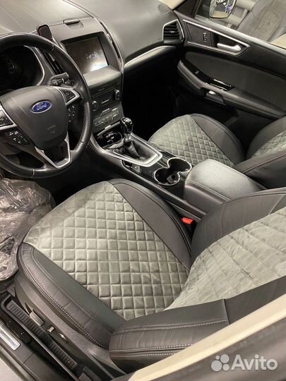 Авточехлы с алькантарой