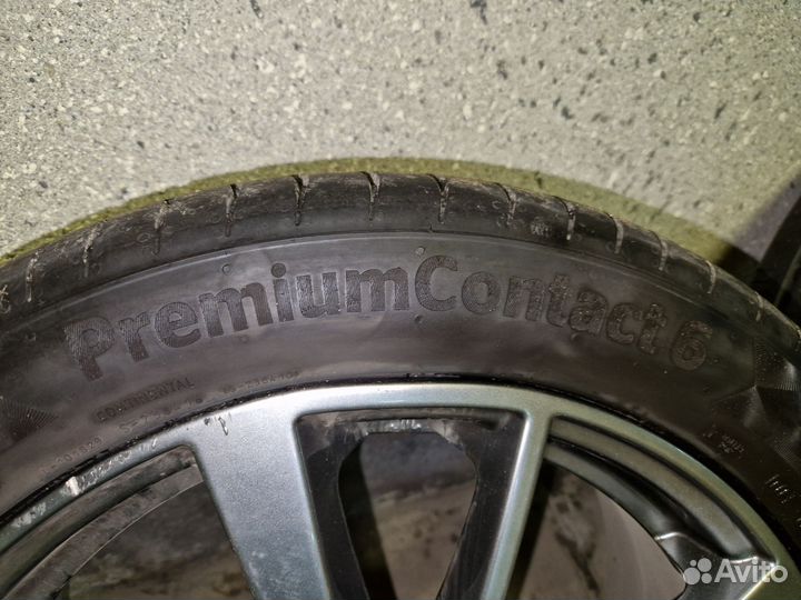 Колеса Continental Premium Contact 6, диски кс699