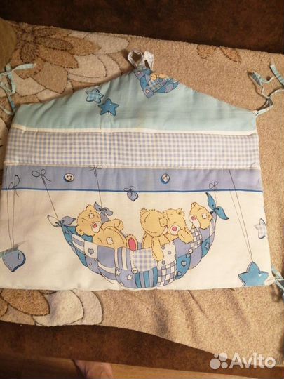 Бортики в детскую кроватку бу