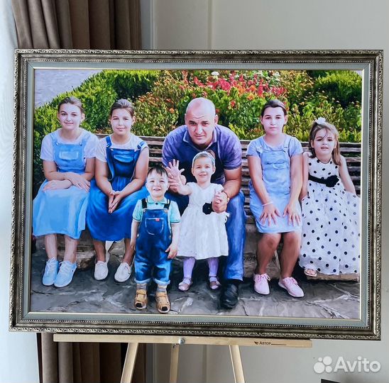 Печать на холсте