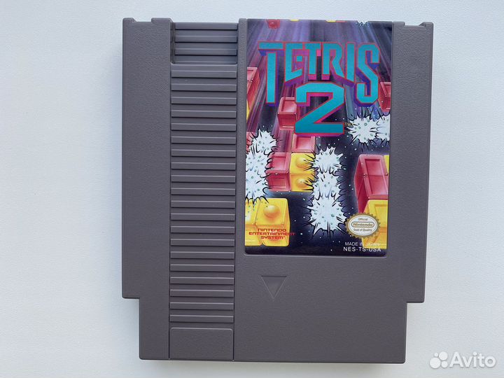 Видеоигра для NES - Tetris 2 (лицензия)