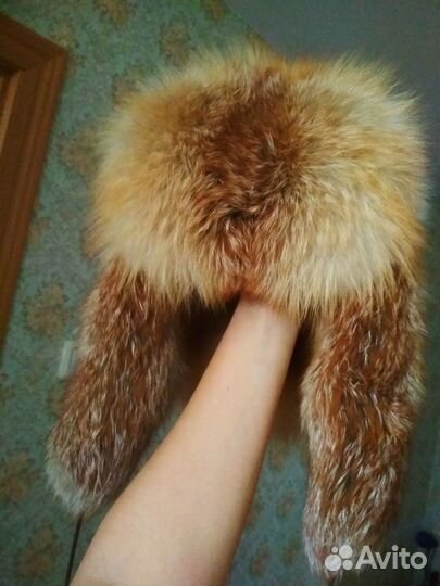 Шапка лисья 54-56