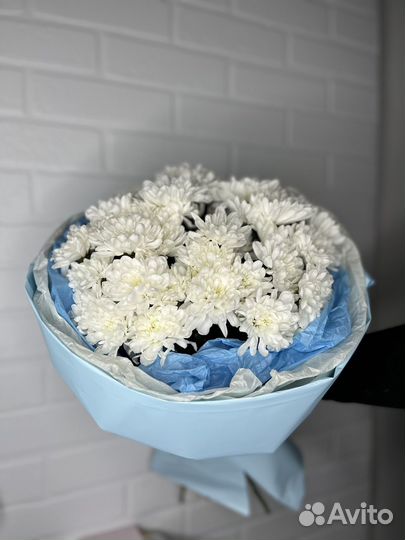 Букет из хризантем