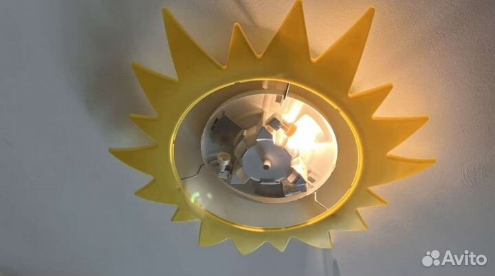 Люстра(светильник) солнышко в детскую