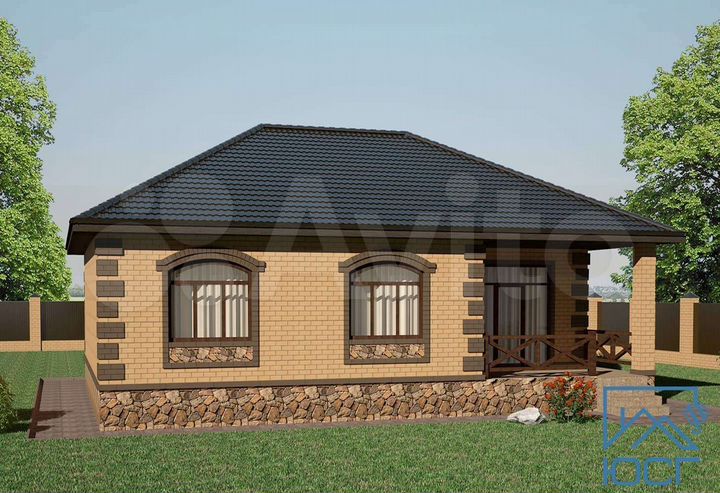 Дом 120 м² на участке 7 сот.