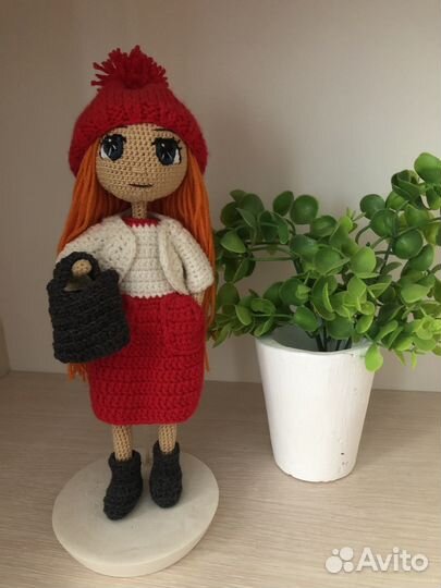 Вязаные Каркасные куколки.Прекрасный подарок