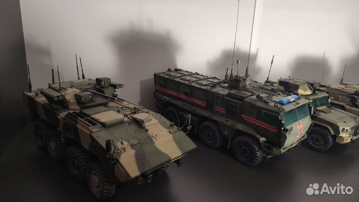 Сборка масштабных (стендовых) моделей на заказ