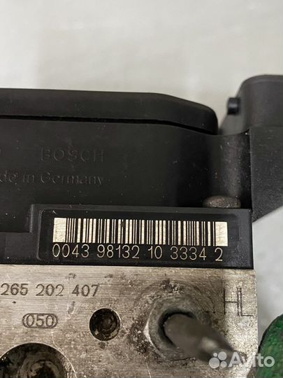 A0034312412 блок ABS ESP mercedes w210