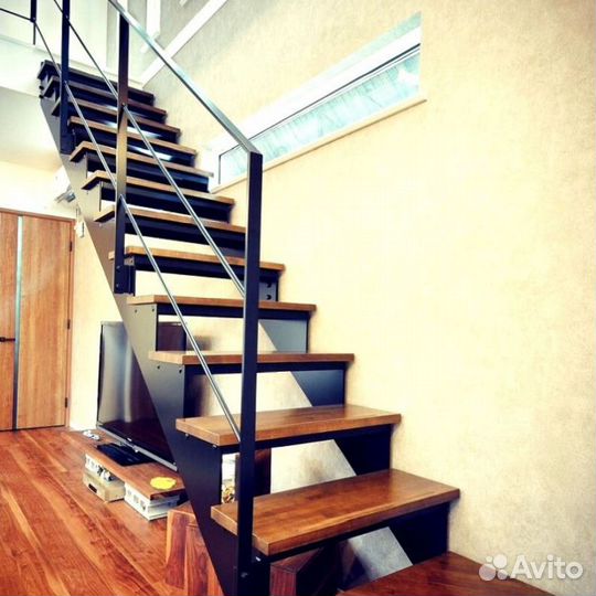 Металлические каркасы для лестниц