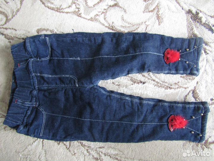Зимние штаны и джинсы для девочки