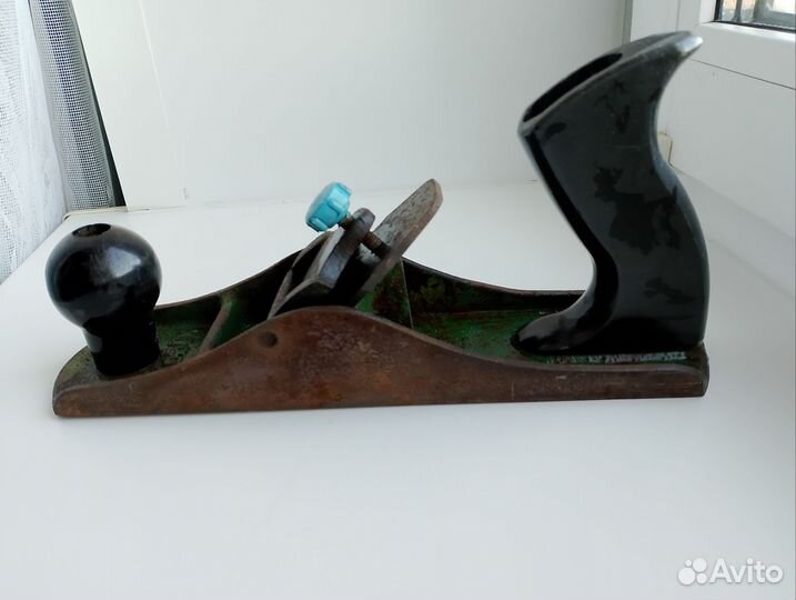 Железный антикварный рубанок СССР