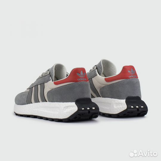 Мужские Adidas Retropy E5 Grey / White / Red