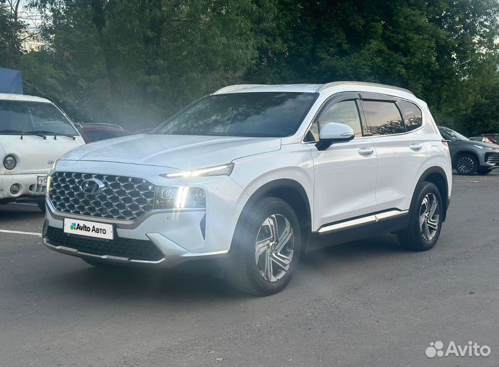 Hyundai Santa Fe 2.5 AT, 2021, 45 000 км