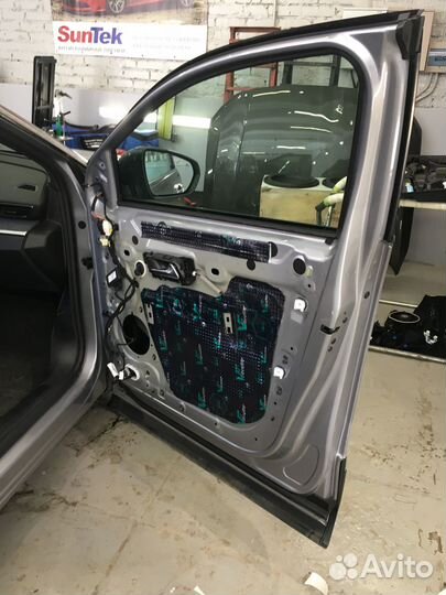 Шумоизоляция 4-х дверей автомобиля под ключ