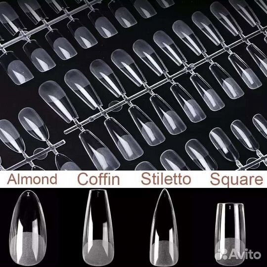 Гелевые типсы для наращивания