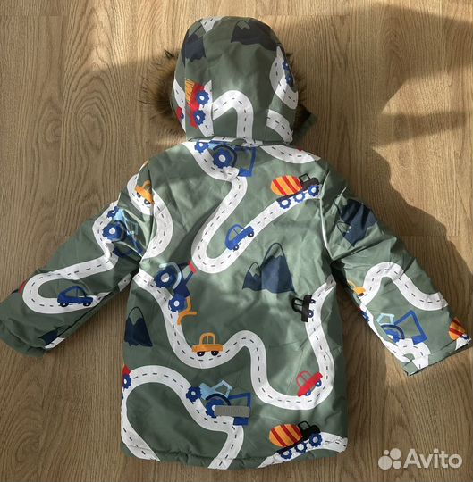 Зимняя куртка для мальчика 110