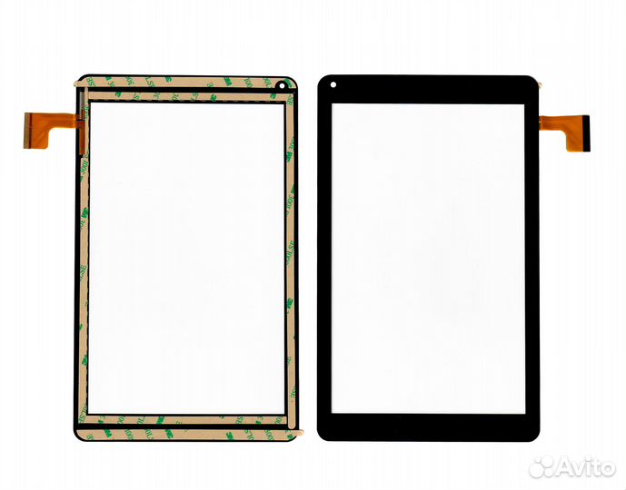 Тачскрин для Texet TM-1067 3G (Версия 2) (Черный)