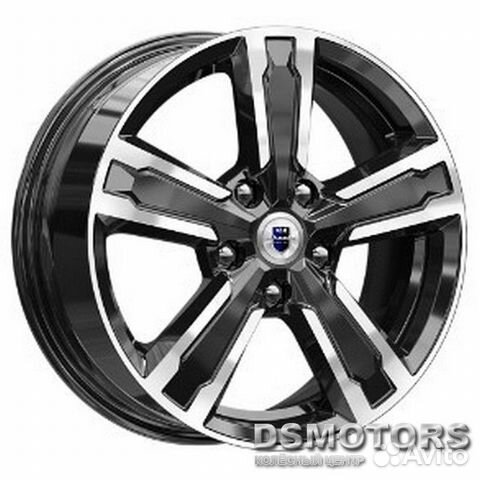 Диски Оклахома 6.5/16 5x100 ET38 d57.1 алмаз чёрны