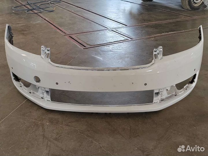 Бампер передний skoda rapid 2018