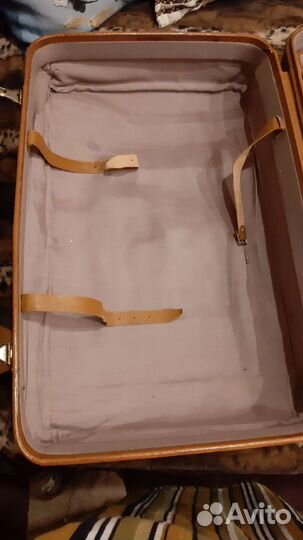 Кожаный чемодан