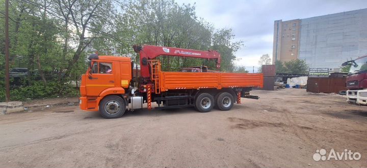 КАМАЗ 65115 с КМУ, 2020