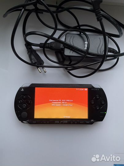 Sony PSP оригинал прошитая