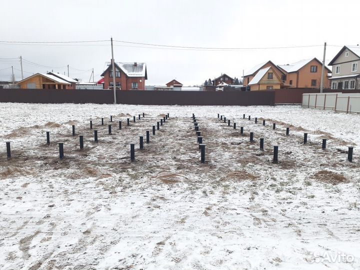 Фундамент / Винтовые сваи под ключ