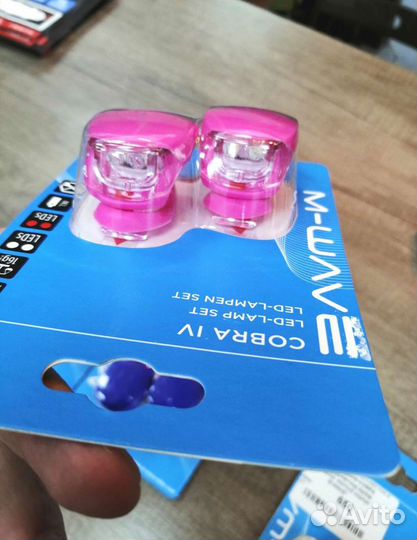 Фонарь габарит на руль велосипеда универсальный