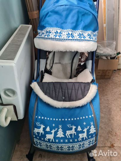 Санки коляска Ника 7-2
