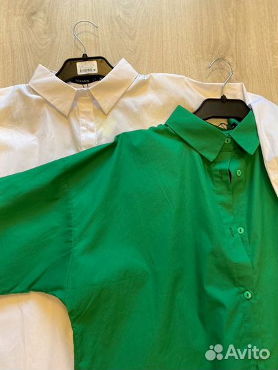 Блузка хлопок оверсайз