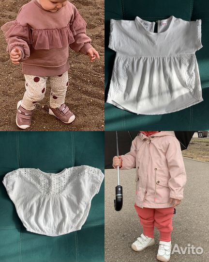 Одежда для девочки Zara 80-92 размер