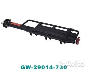 Багажник на подседельную трубу (алюминий)