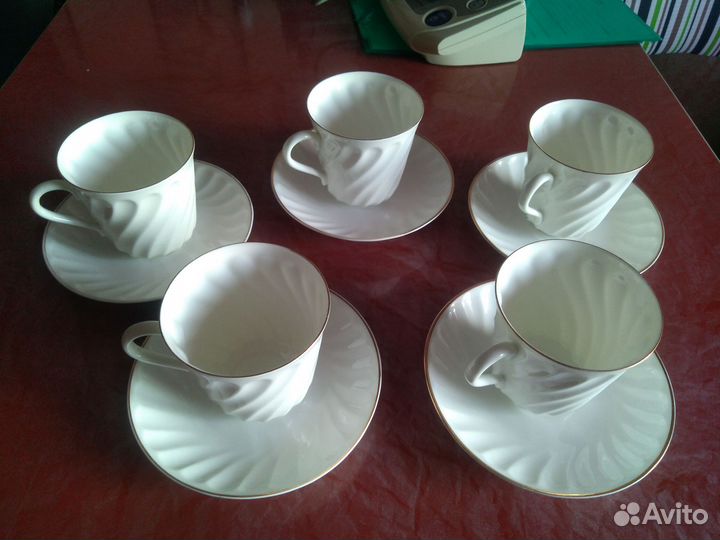 Кофейный сервиз лфз золотой кантик