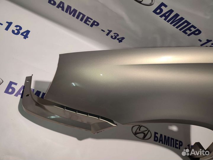 Крыло переднее левое лада калина 1 мускат-620