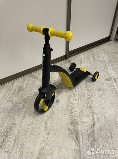Первый транспорт 3 в 1 самокат беговел велосипед