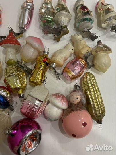 Елочные игрушки СССР