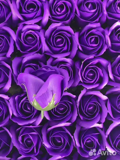 Мыльные розы 50 шт