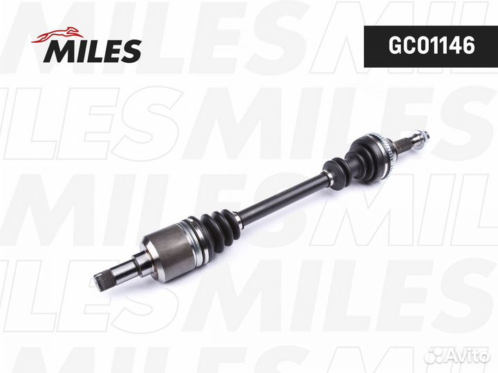 Привод в сборе левый miles GC01146