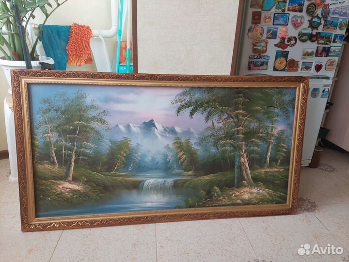 Картина маслом на холсте пейзаж