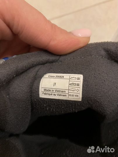 Сапоги crocs j1