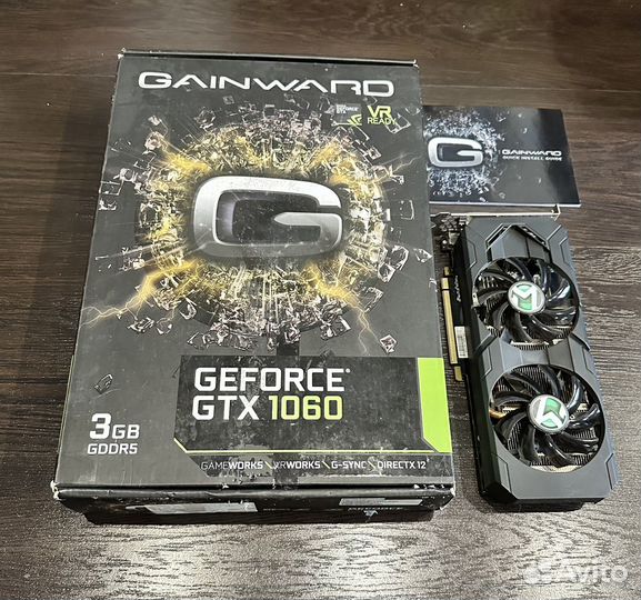 Видеокарта Nvidia GeForce gtx 1060 3Gb