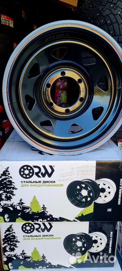 Диск колесный 6x139.7, 16x8, ET-25, цо 110, черный