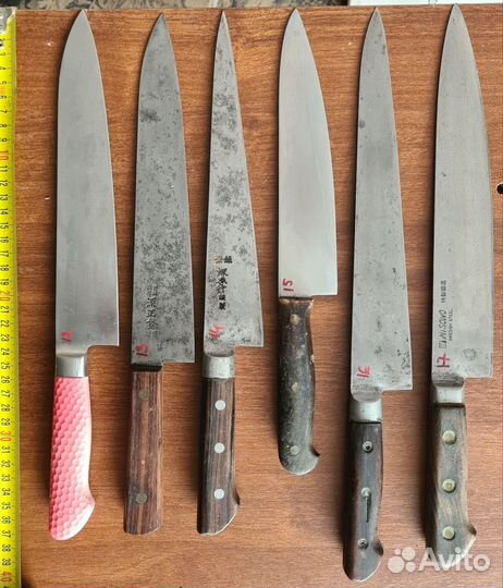 Японский кухонный нож. Шеф нож. Редкие