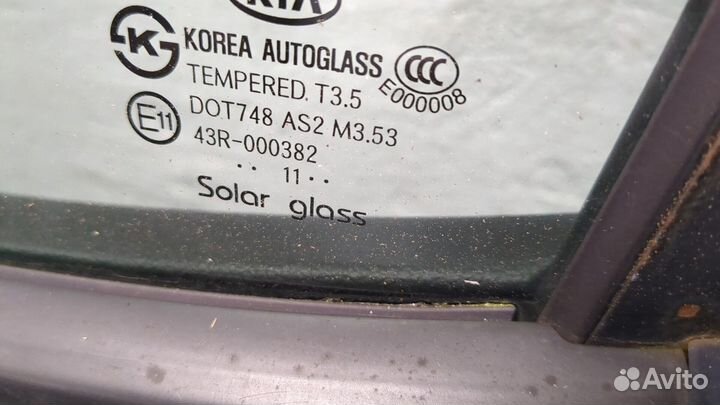 Дверь боковая левая задняя киа Optima 3
