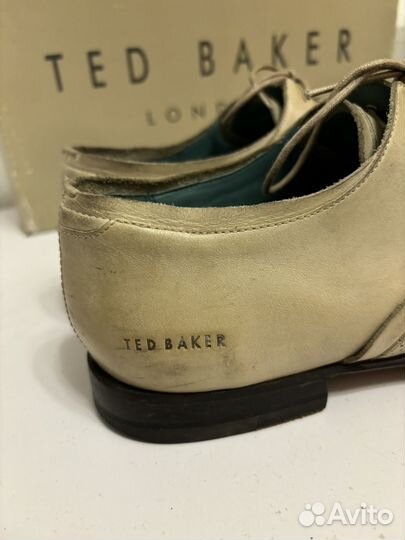 Ted Baker London.кожаные туфли. 41 EU